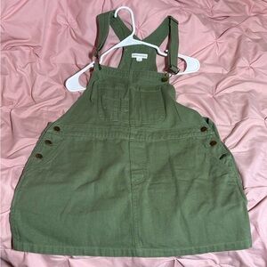 Green Aeropostale Skirt Overalls (Large)
